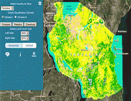 Green House Gas Land Cover and Land Use Viewer